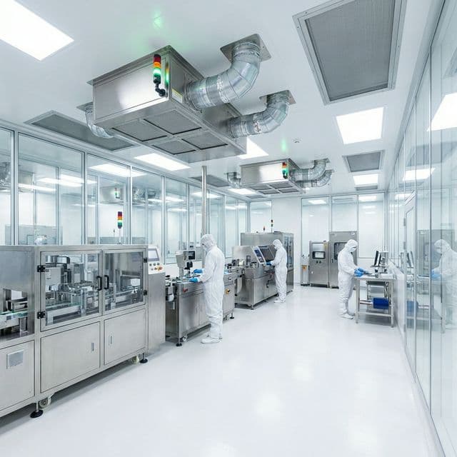 Hệ thống lọc khí Phòng sạch - Nhà máy Dược phẩm